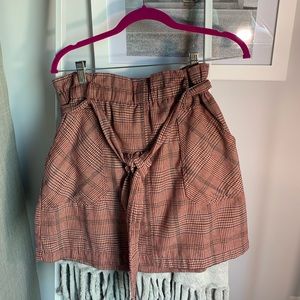 Plaid skirt